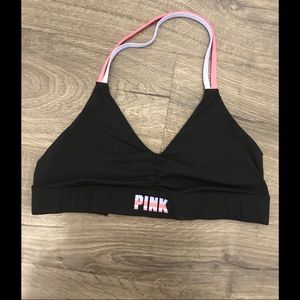 PINK Halter Top Sports Bra